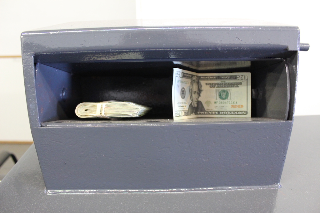 Used Gary Heavy Duty Double Door Drop Safe lackasafe